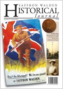 saffron walden historical journal cover april 2014